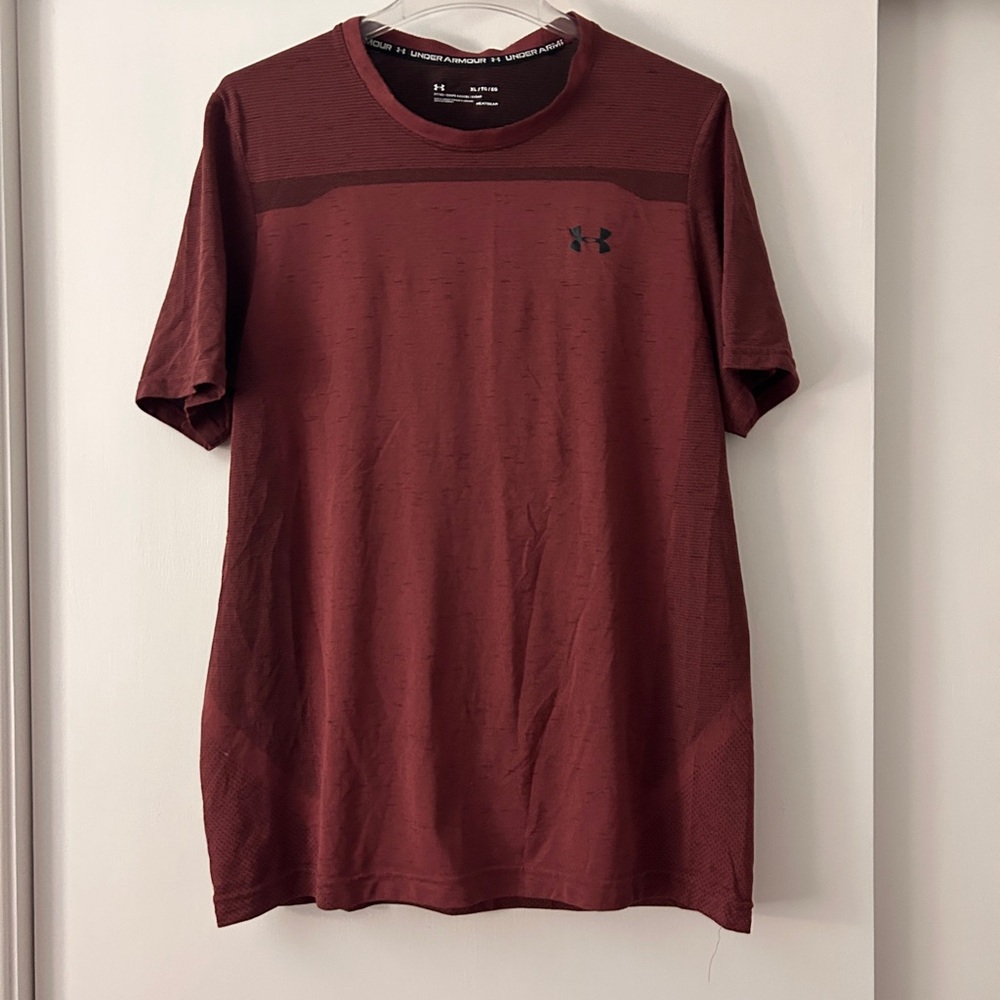 Under Armour Heatgear Short Sleeve Fitted Tee Casual Comfort